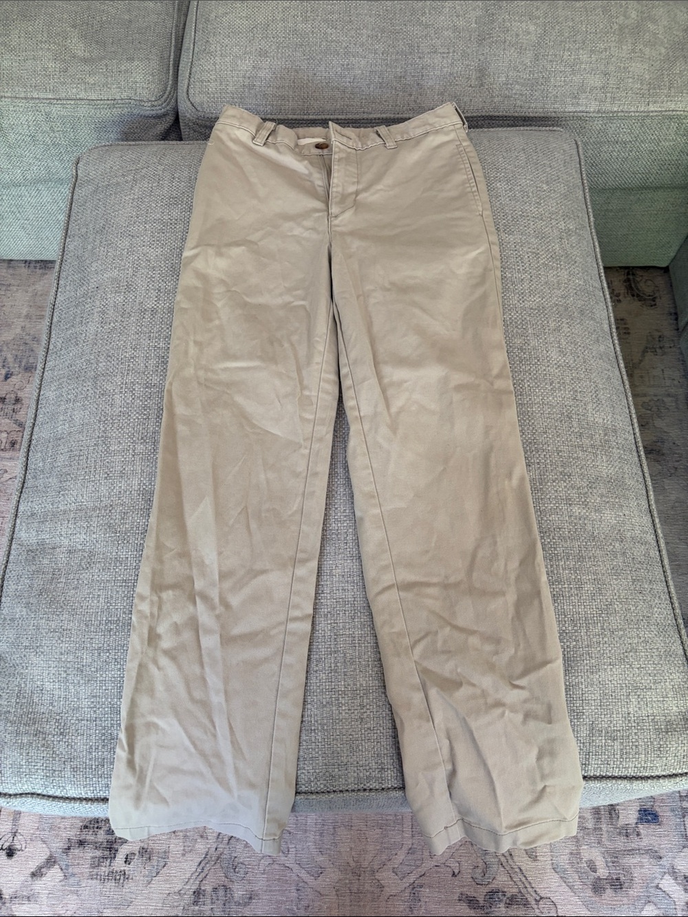 wonder nation Beige Straight-Leg Pants